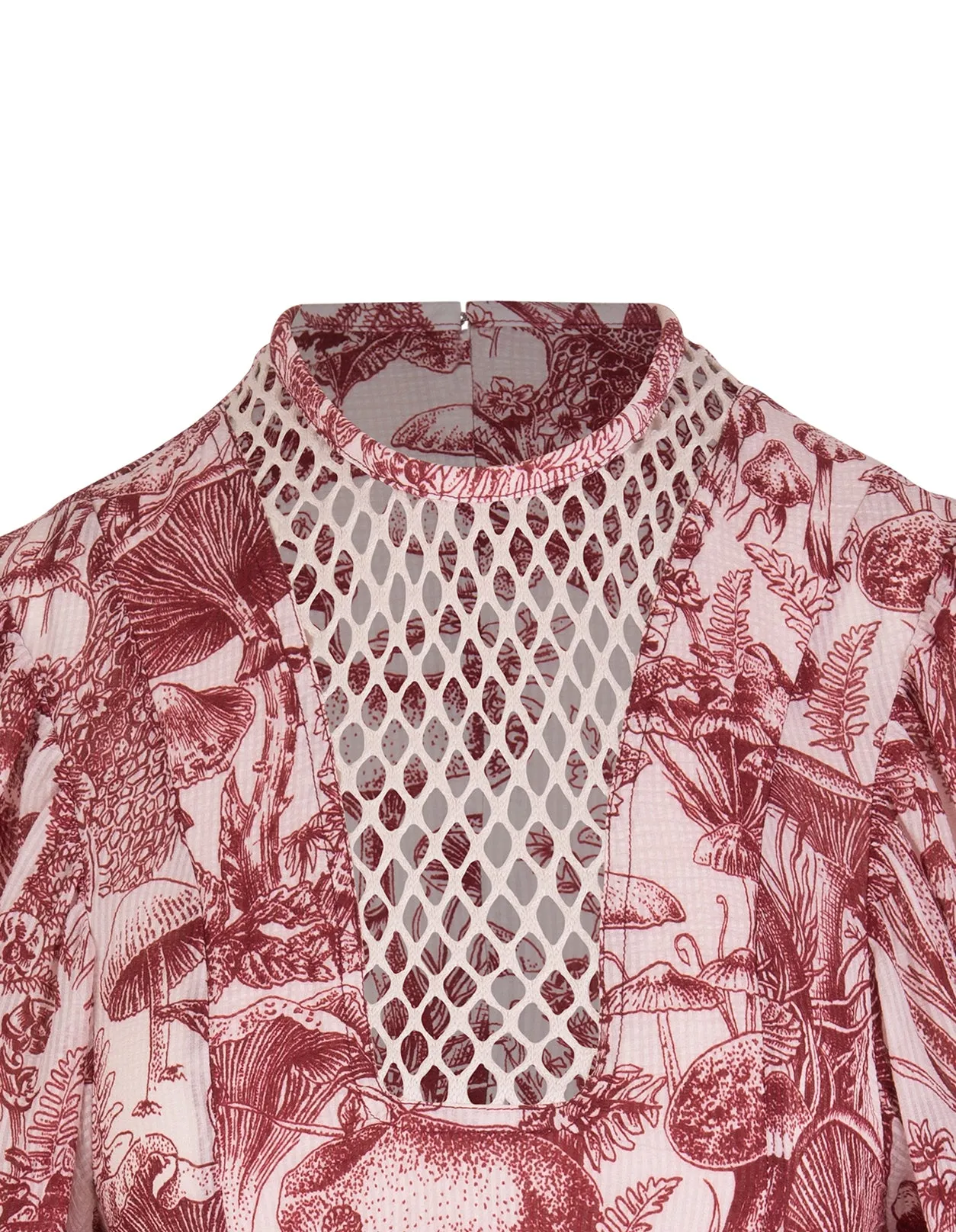 Stella McCartney Illustration Print Long Sleeved Mini Dress