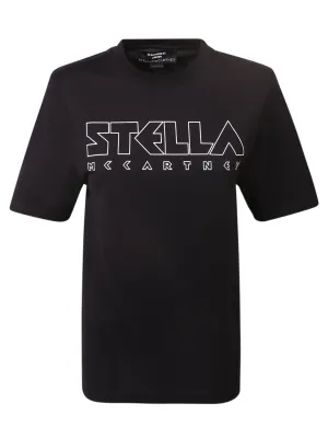 Stella McCartney Logo Printed Crewneck T-Shirt