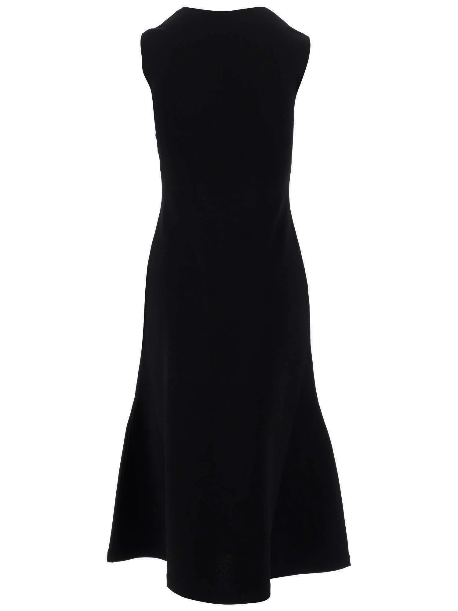 Stella McCartney Square-Neck Flared Midi Dress
