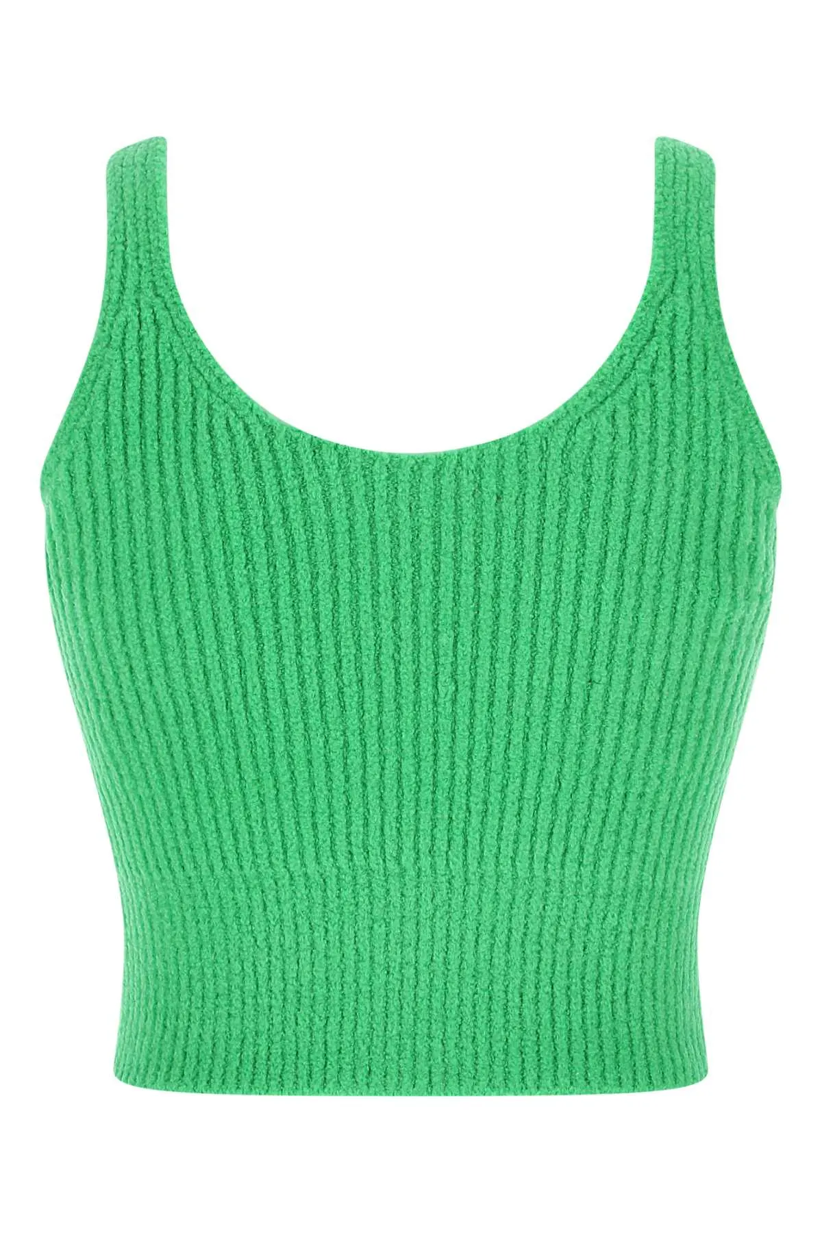 T By Alexander Wang Round Neck Knitted Tank Top