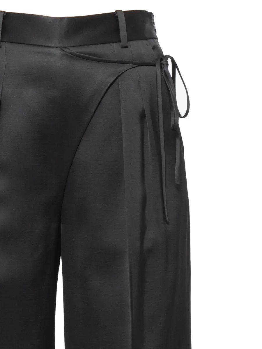 T By Alexander Wang Wide Leg High Waist Pants