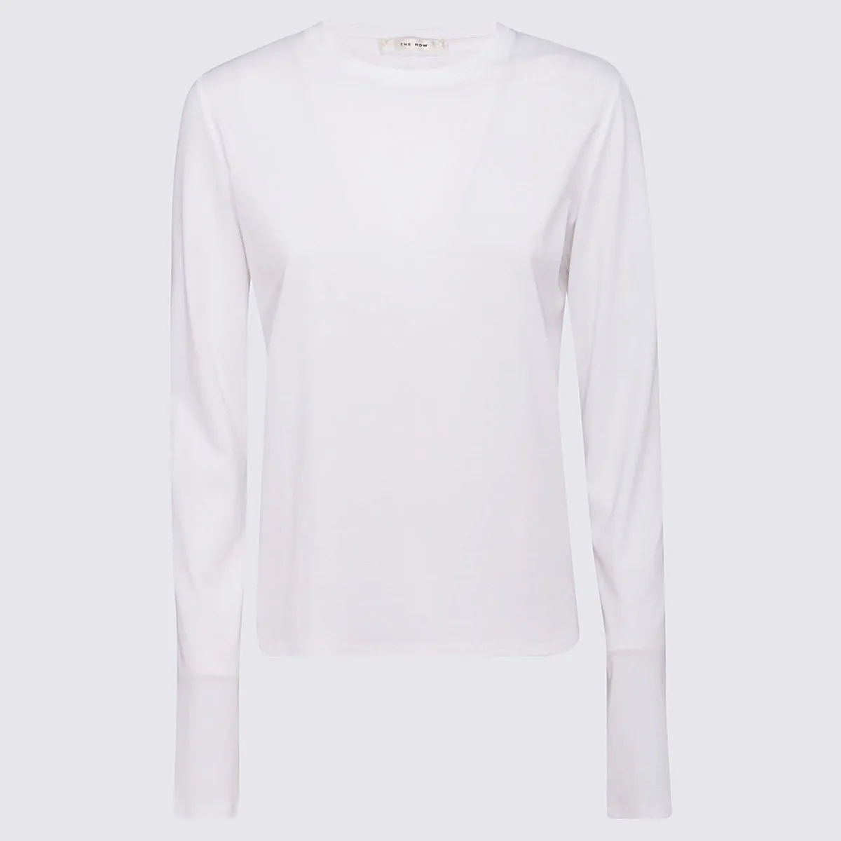 The Row Basic Long-Sleeved Round Neck Top