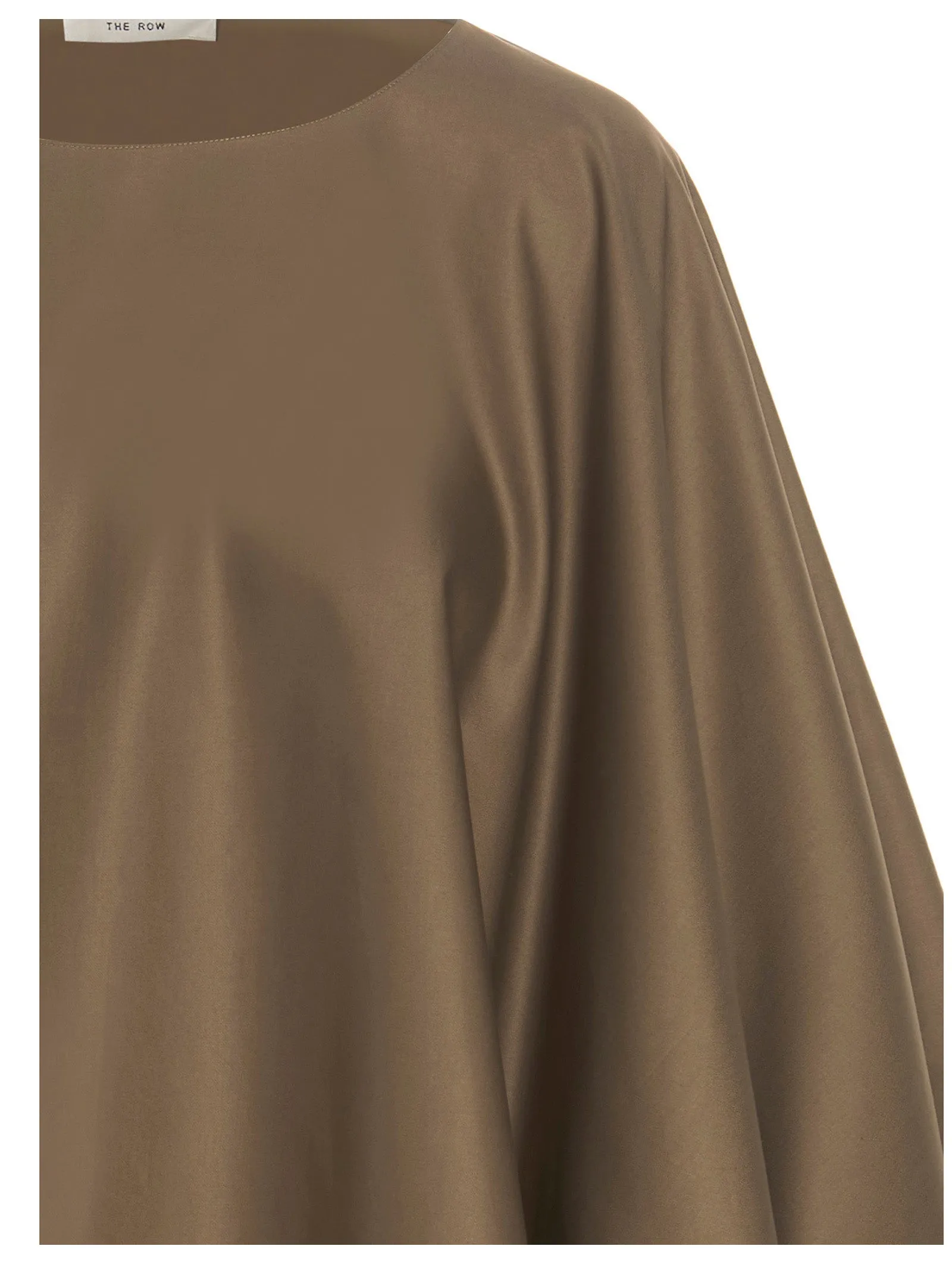 The Row Karla Crewneck Oversized Top