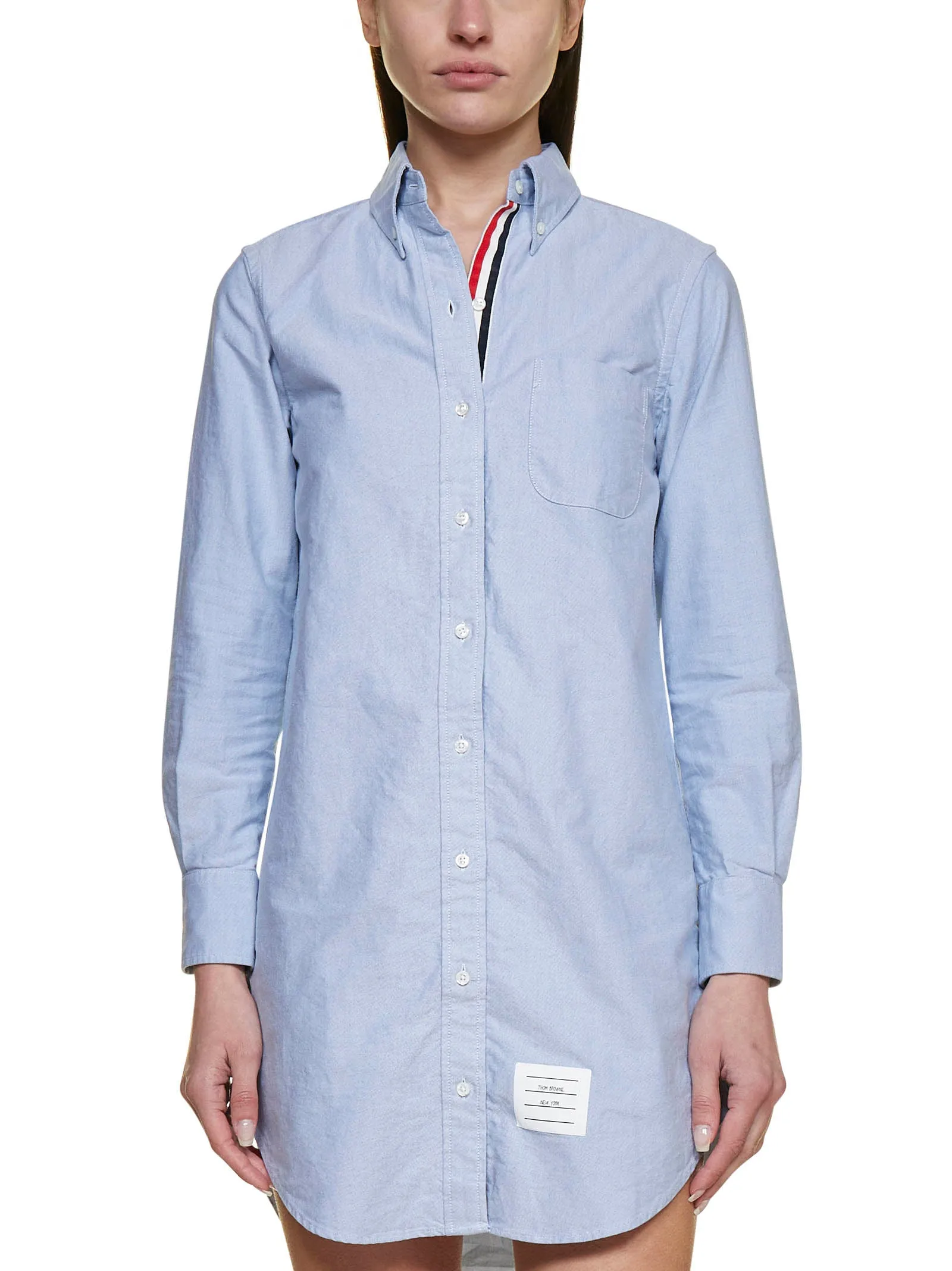 Thom Browne Button-Down Shirt Dress