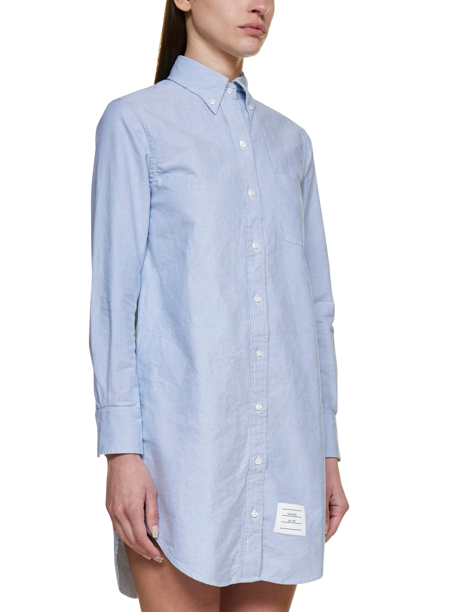 Thom Browne Button-Down Shirt Dress