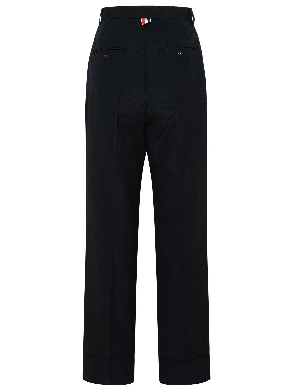 Thom Browne Stripe Detailed Straight Leg Pants