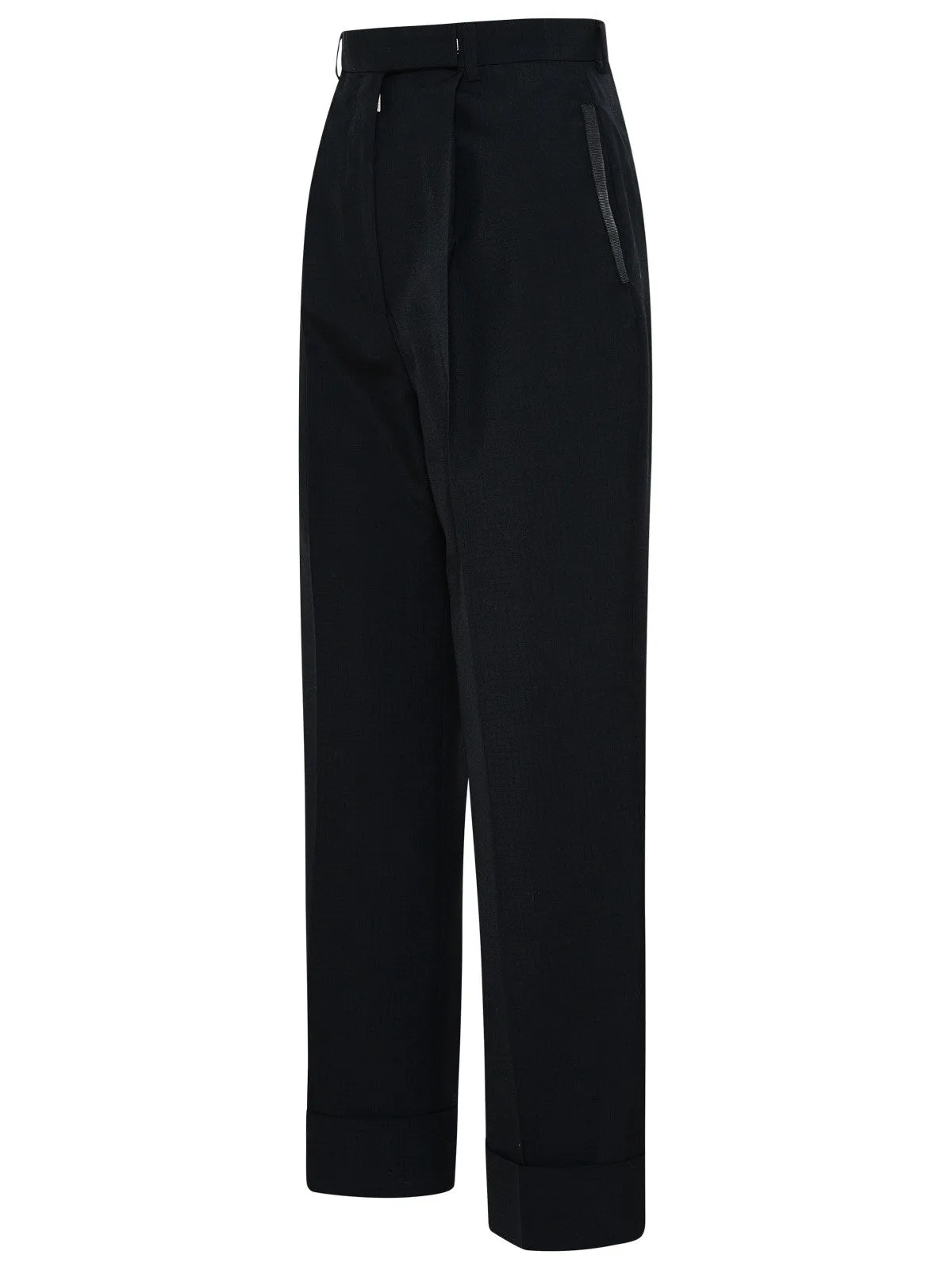 Thom Browne Stripe Detailed Straight Leg Pants
