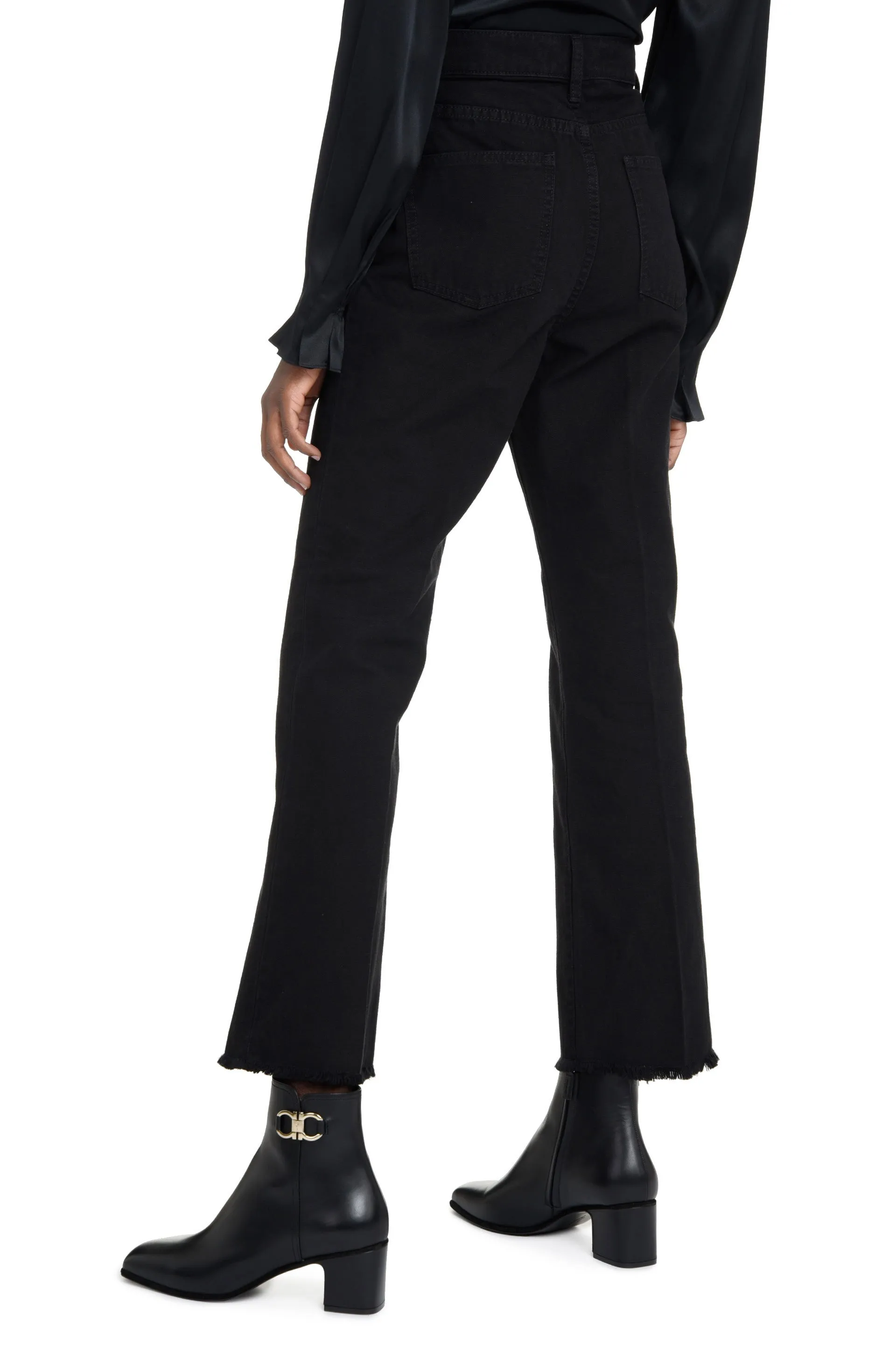 Tory Burch Boot-Cut Denim Pants