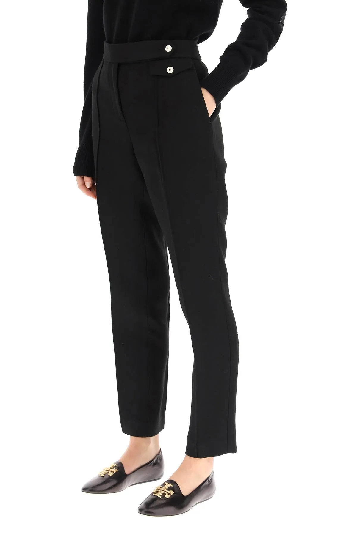 Tory Burch Buttoned Tailored Pants