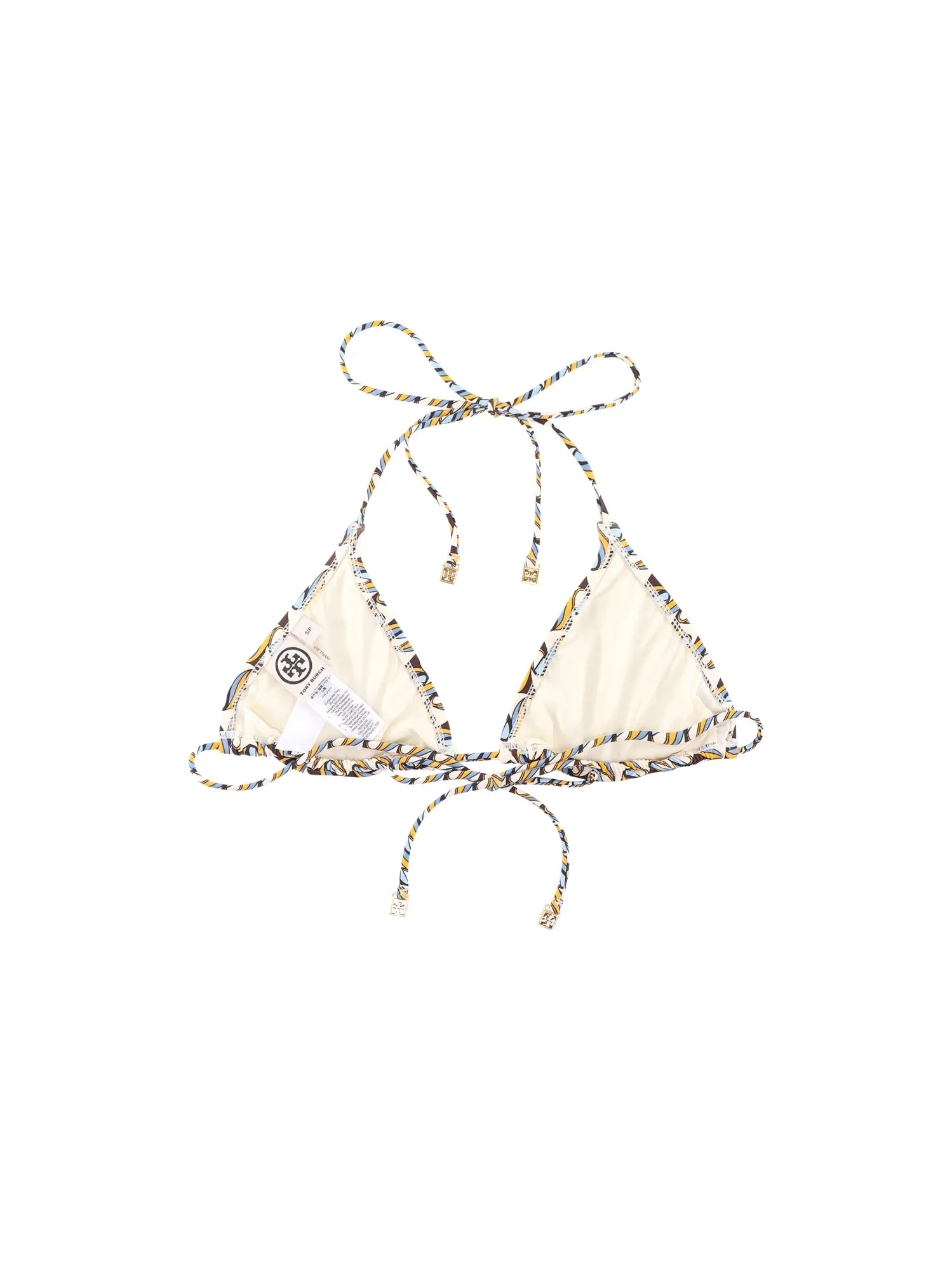 Tory Burch Printed String Bikini Top