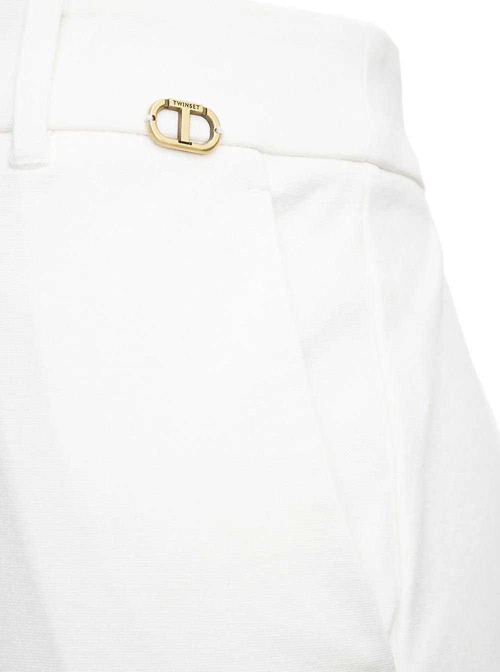 TWINSET Straight-Leg Tailored Pants