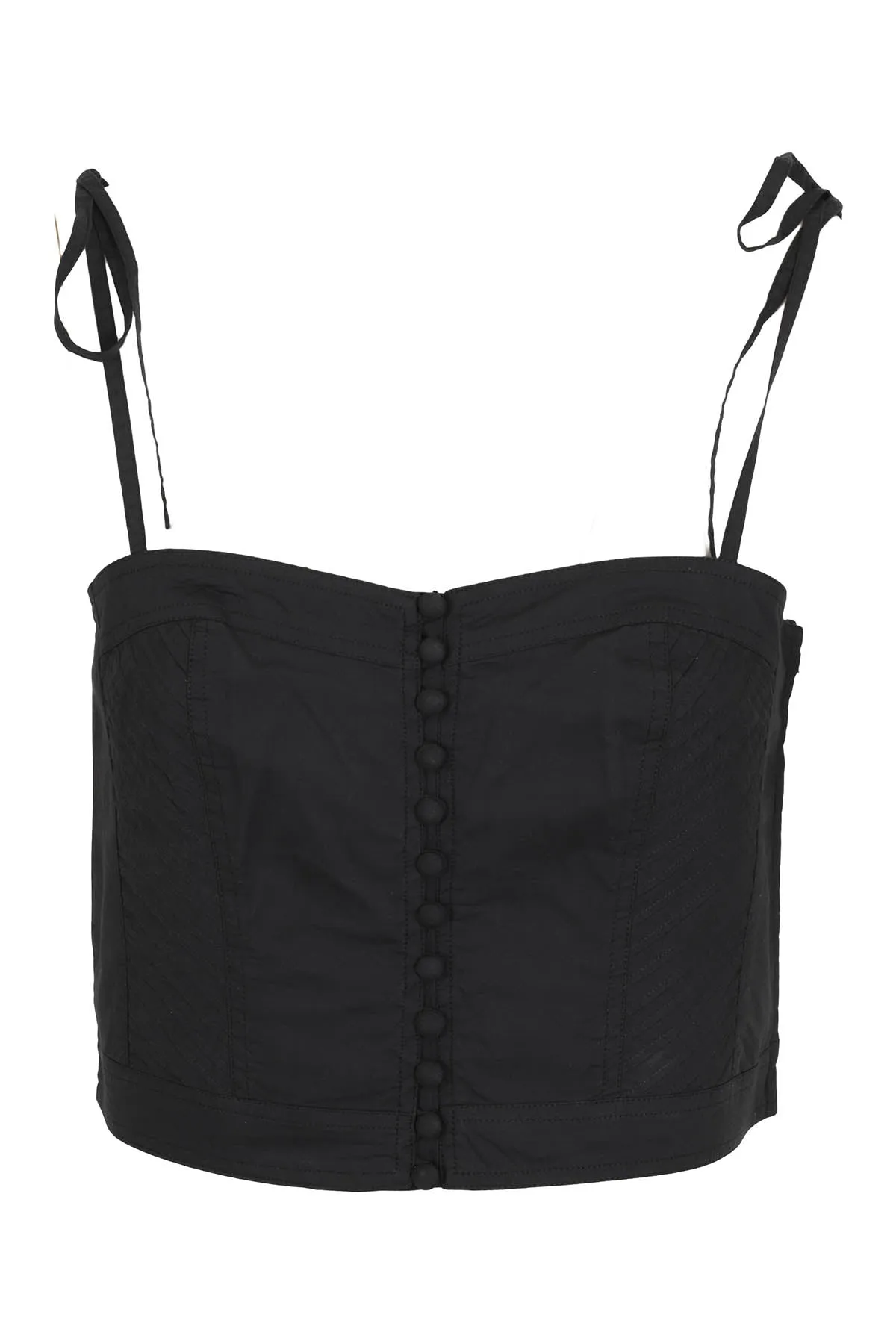 Ulla Johnson Quinn Buttoned Sleeveless Top