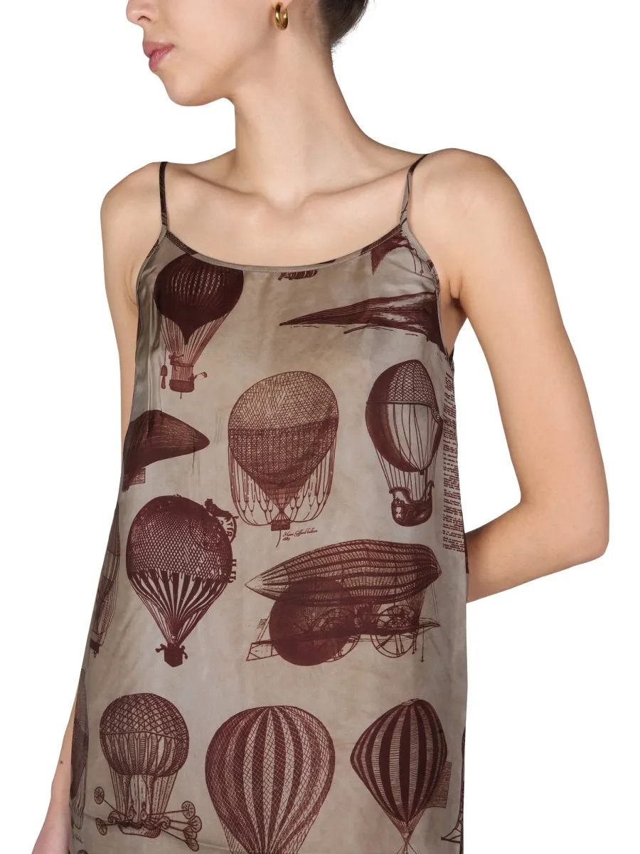 Uma Wang Anaya Graphic Printed Maxi Dress