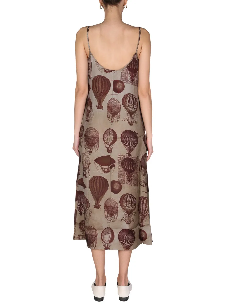 Uma Wang Anaya Graphic Printed Maxi Dress