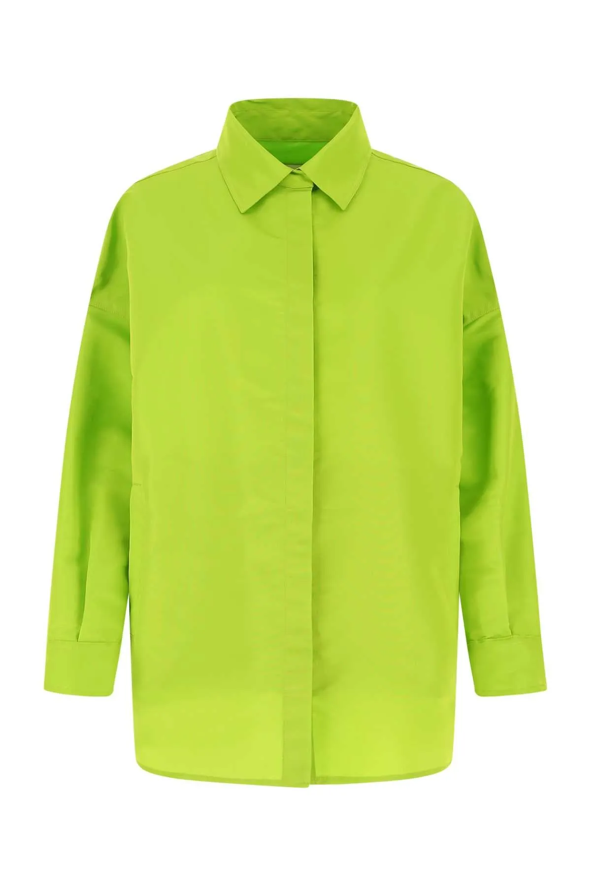 Valentino Drop Shoulder Oversized Shirt Jacket