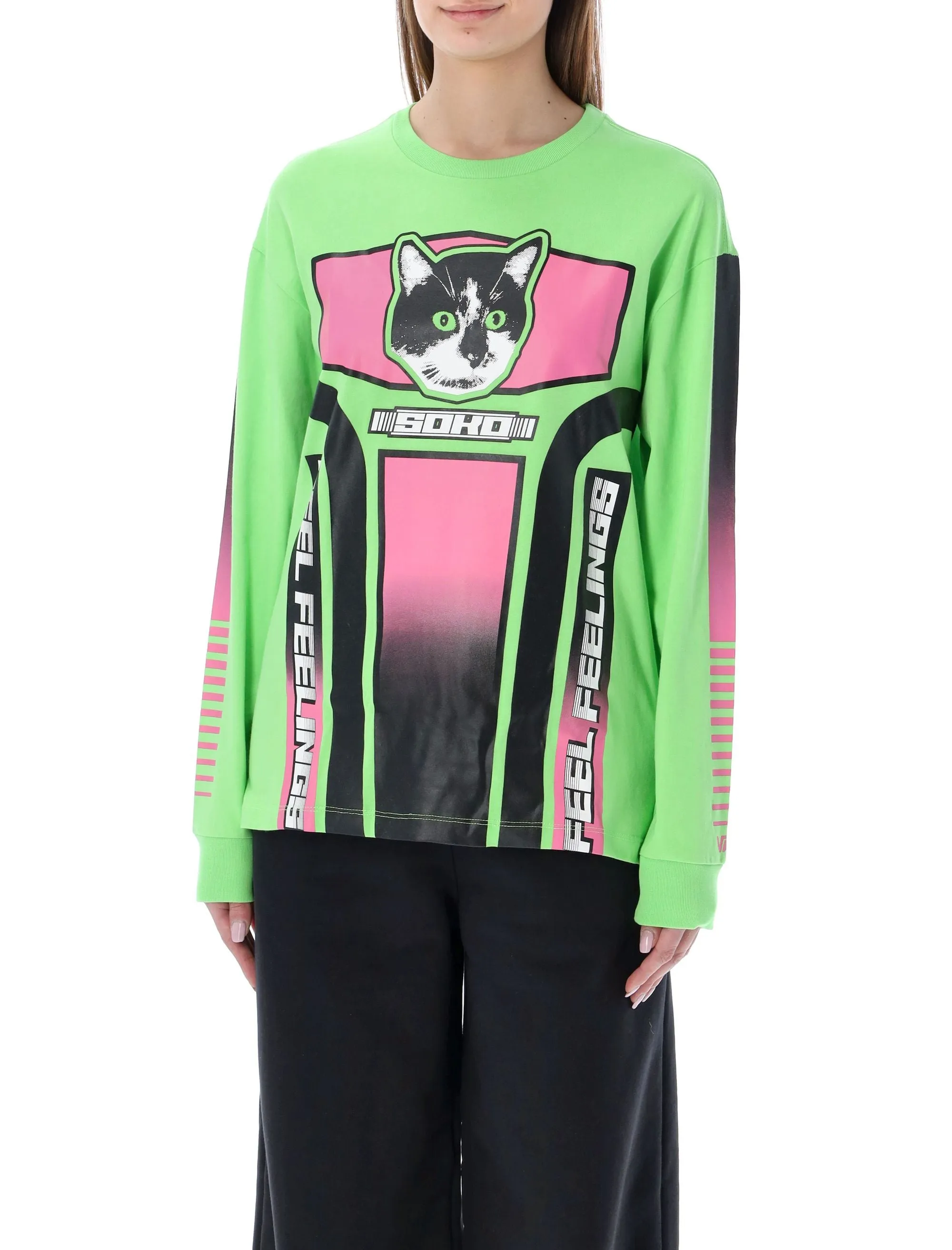 Vans X Sarah Andelman Soko Linski Long Sleeved T-Shirt