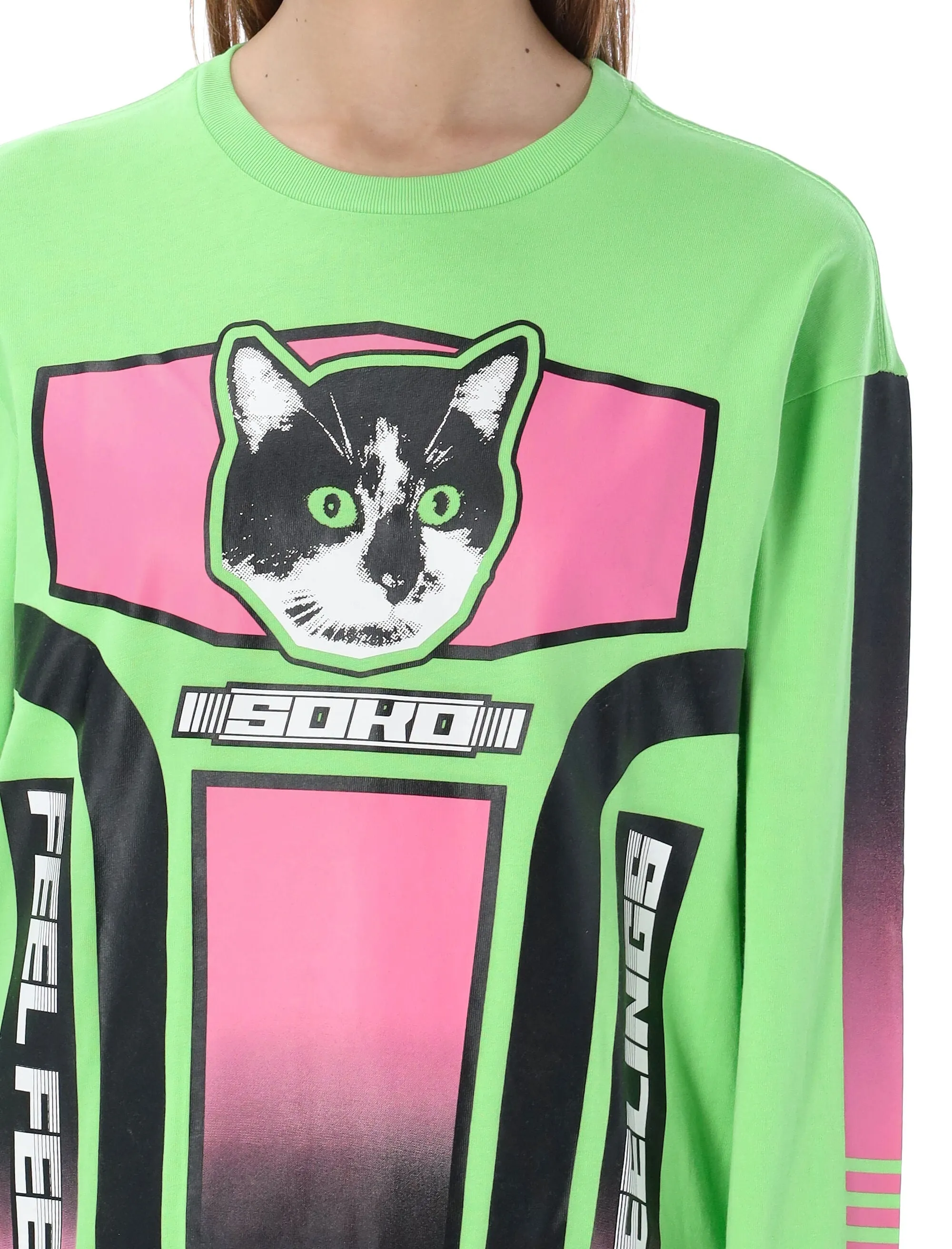 Vans X Sarah Andelman Soko Linski Long Sleeved T-Shirt
