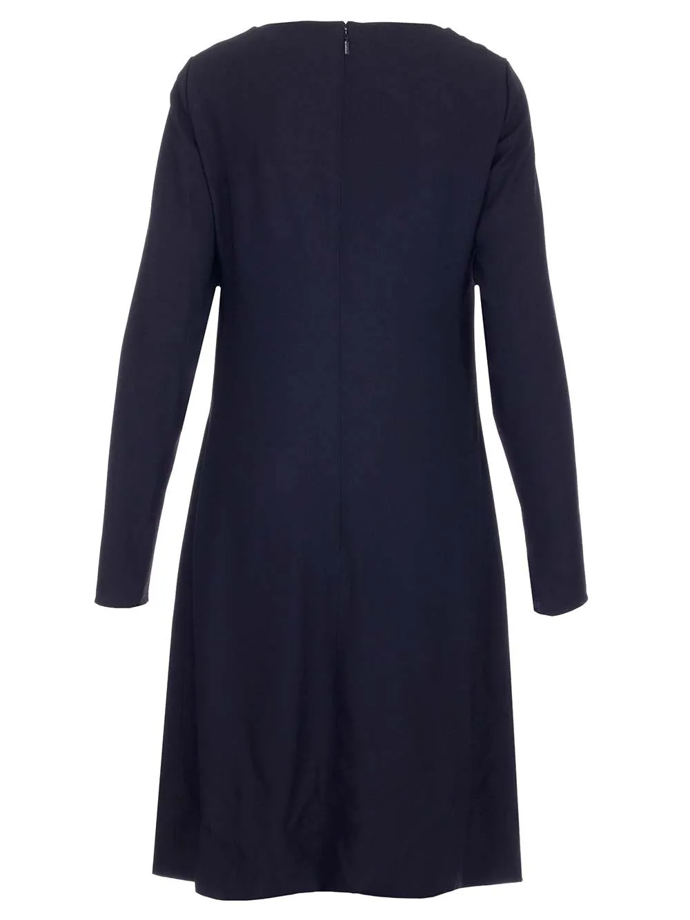 Versace Safety-Pin Front Slit Midi Dress