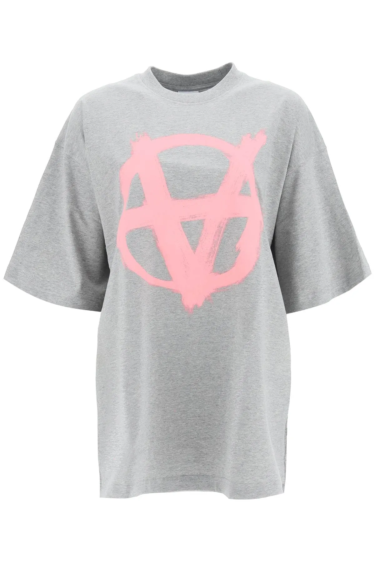 Vetements Anarchy Logo Oversized Crewneck T-Shirt