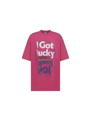 Vetements Slogan Printed Crewneck T-Shirt