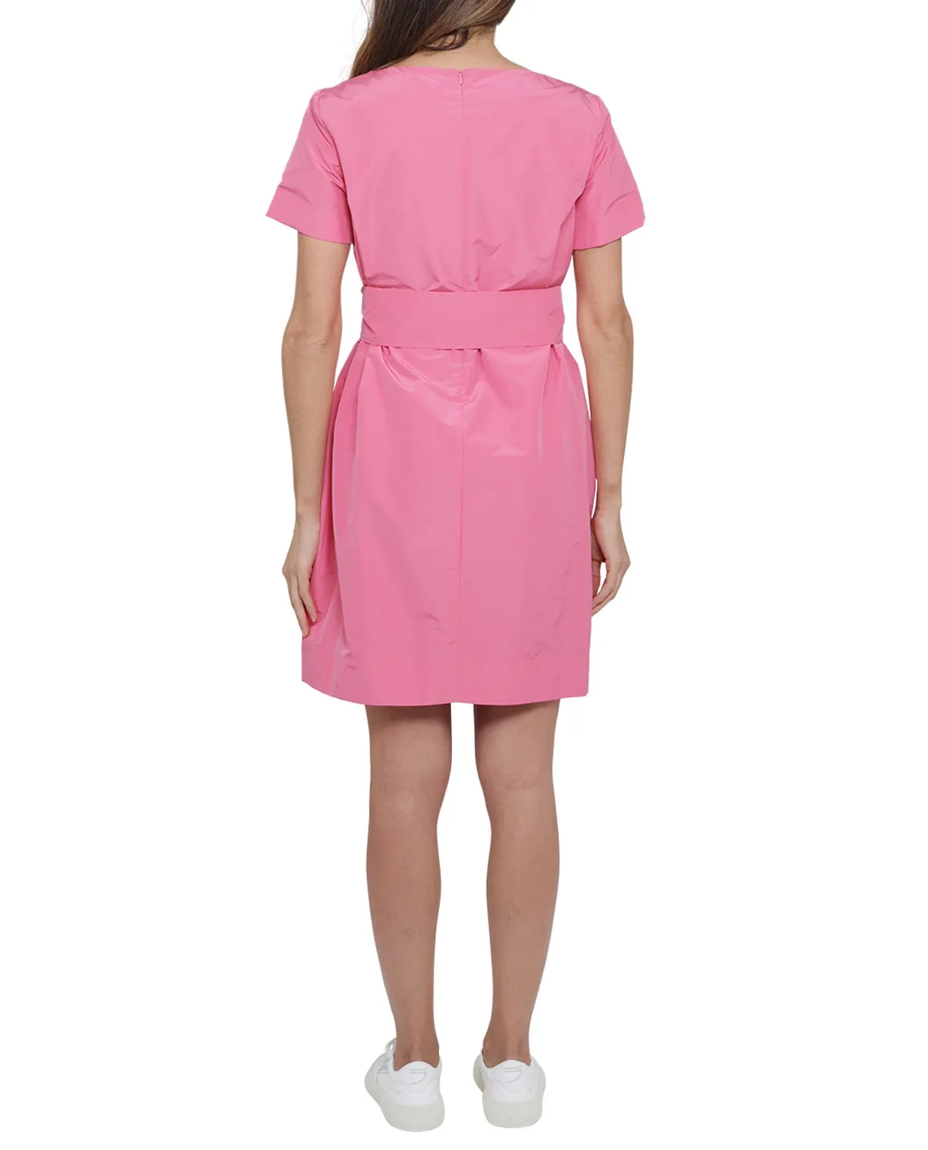 Weekend Max Mara Belted Short-Sleeved Dress