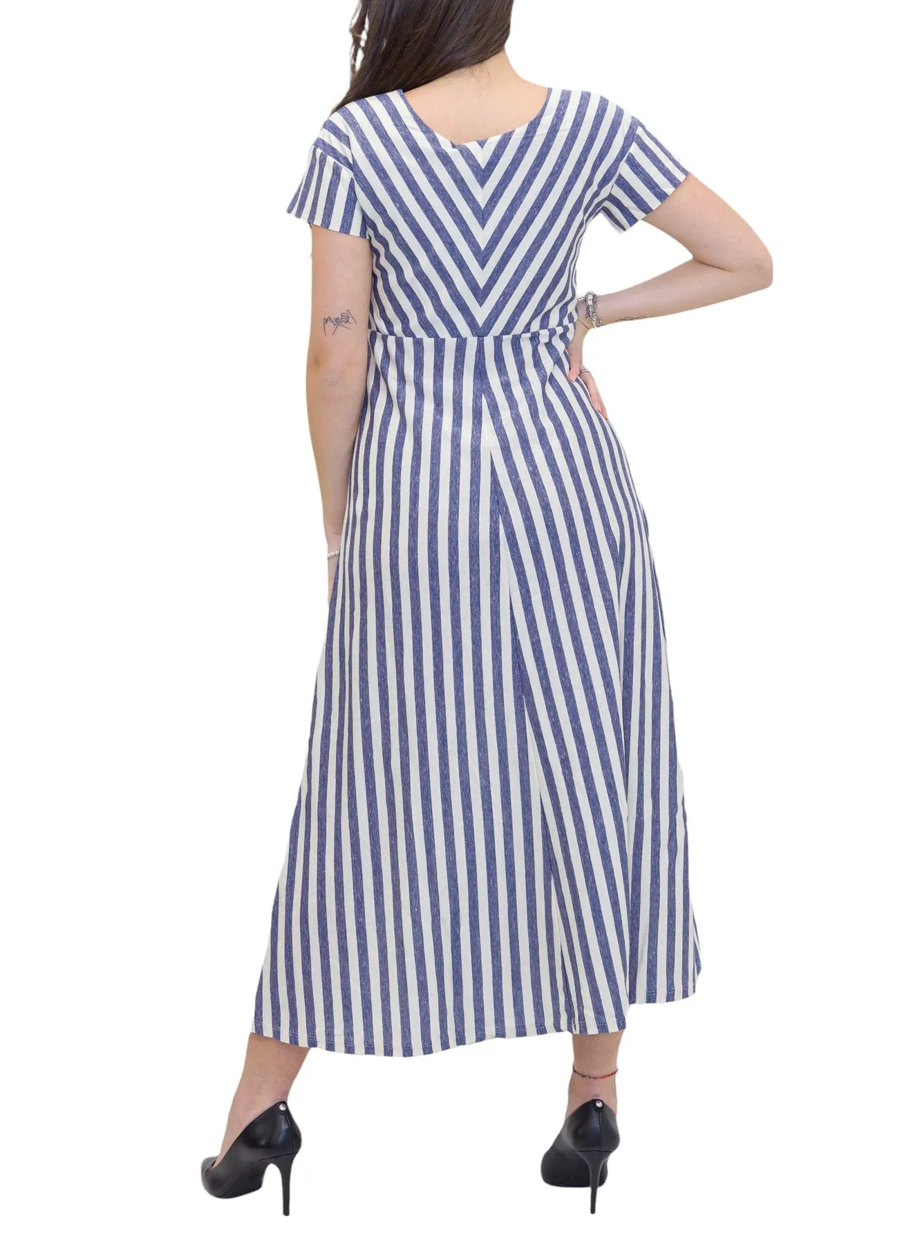 Weekend Max Mara V-Neck Flared Midi Dress