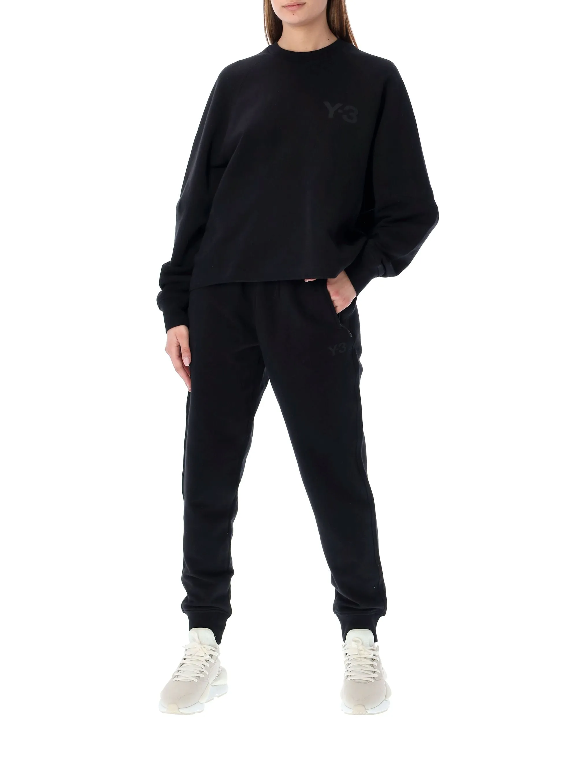 Y-3 Logo Printed Drawstring Jogging Pants