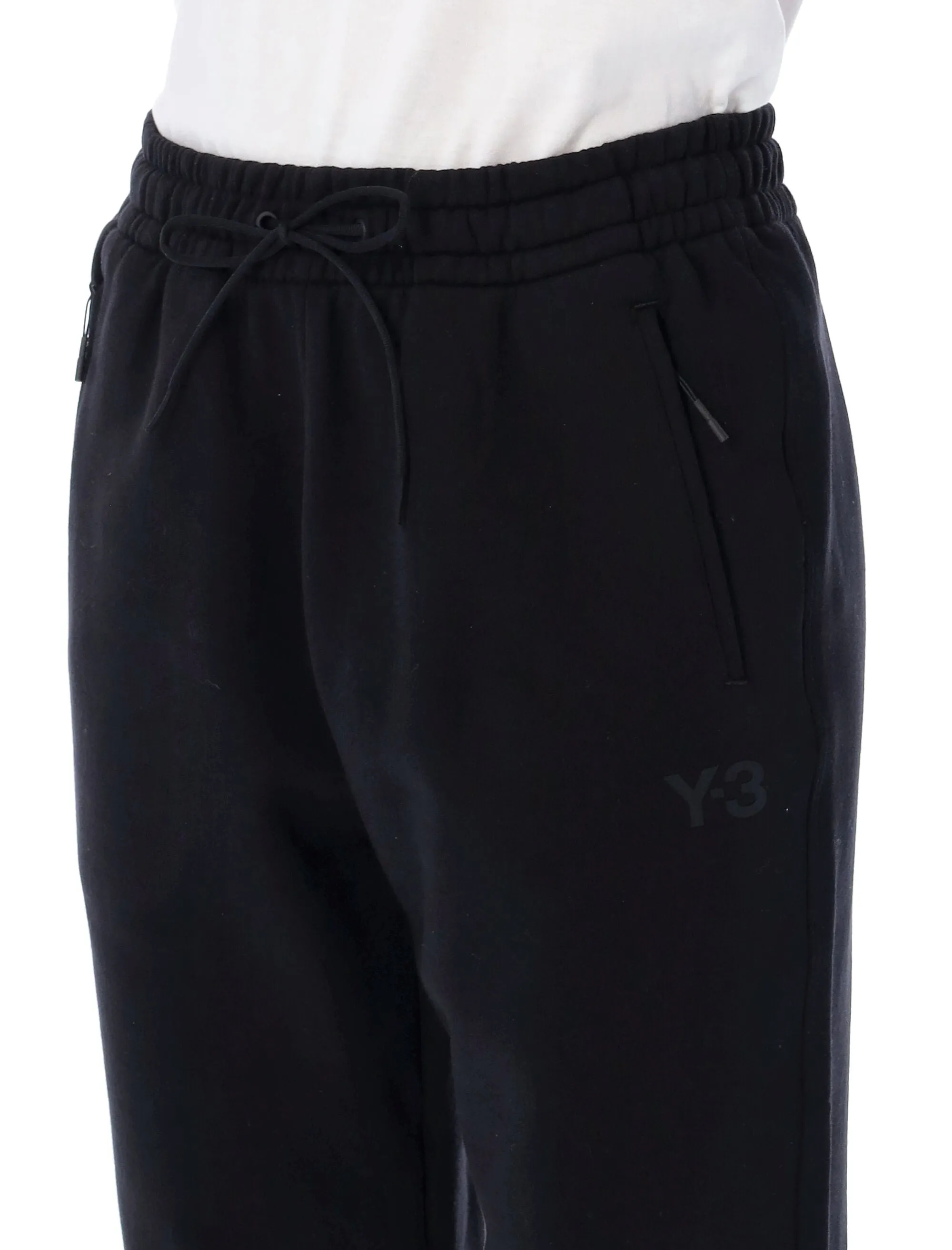 Y-3 Logo Printed Drawstring Jogging Pants