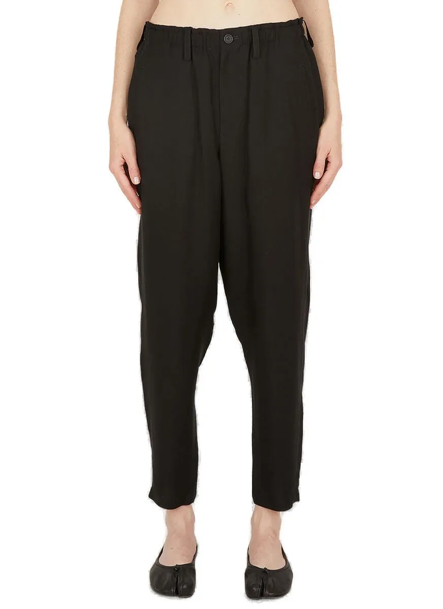 Yohji Yamamoto Tapered Elasticated Waist Pants