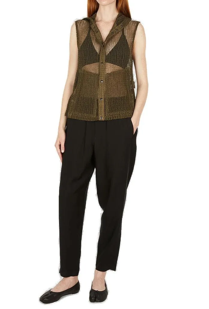 Yohji Yamamoto Tapered Elasticated Waist Pants