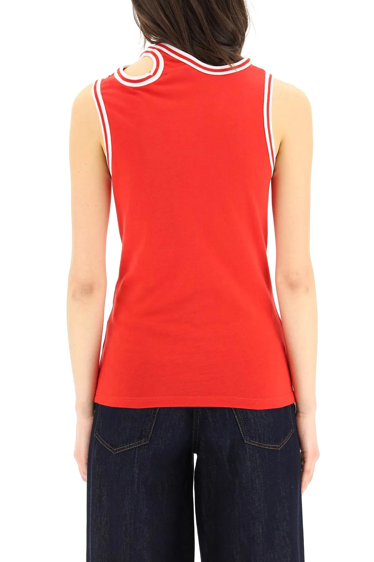 Y/ProjectX FILA Cut Out Sleeveless Tank Top