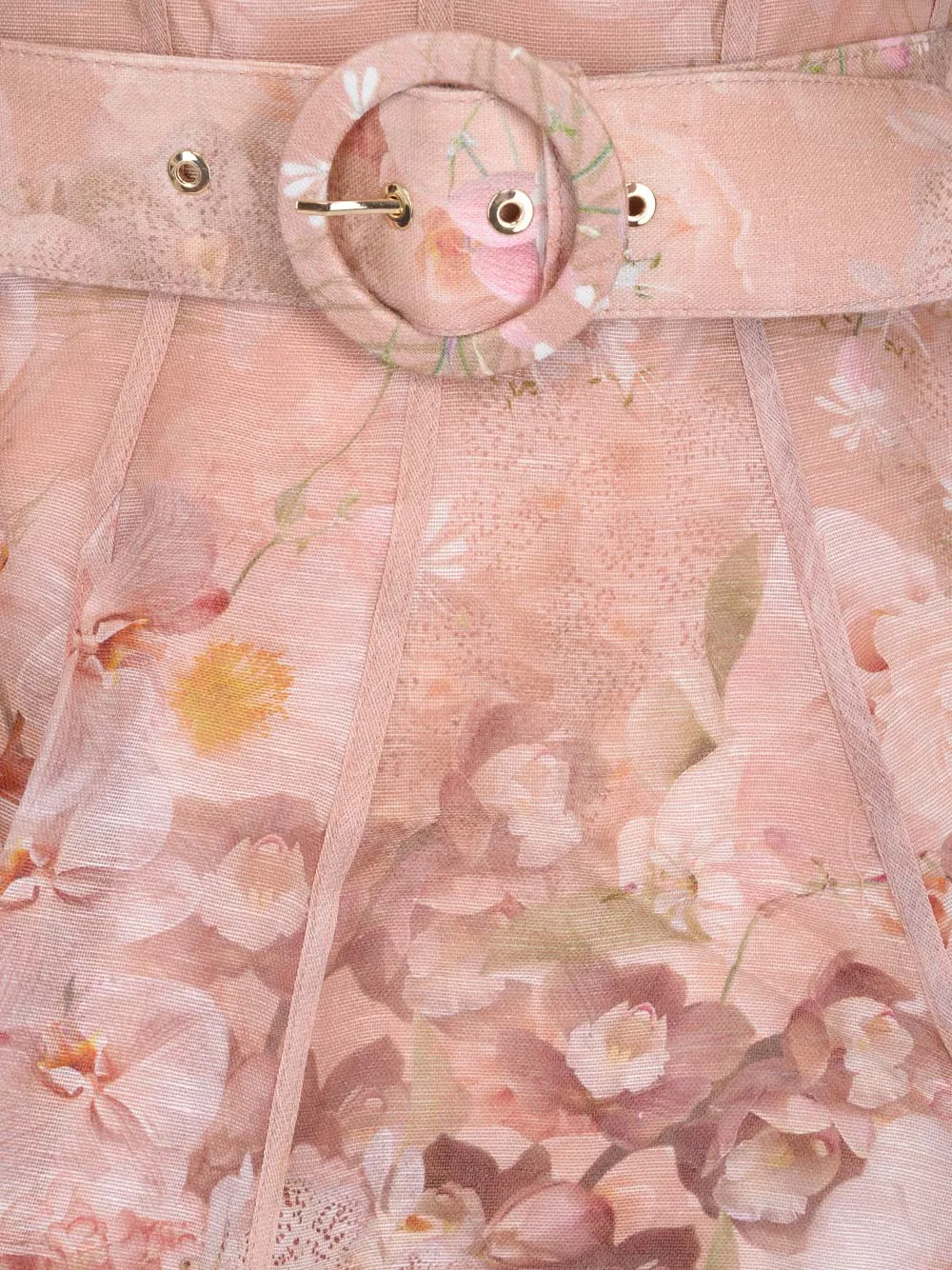 Zimmermann Dancer Puff-Sleeved Mini Dress